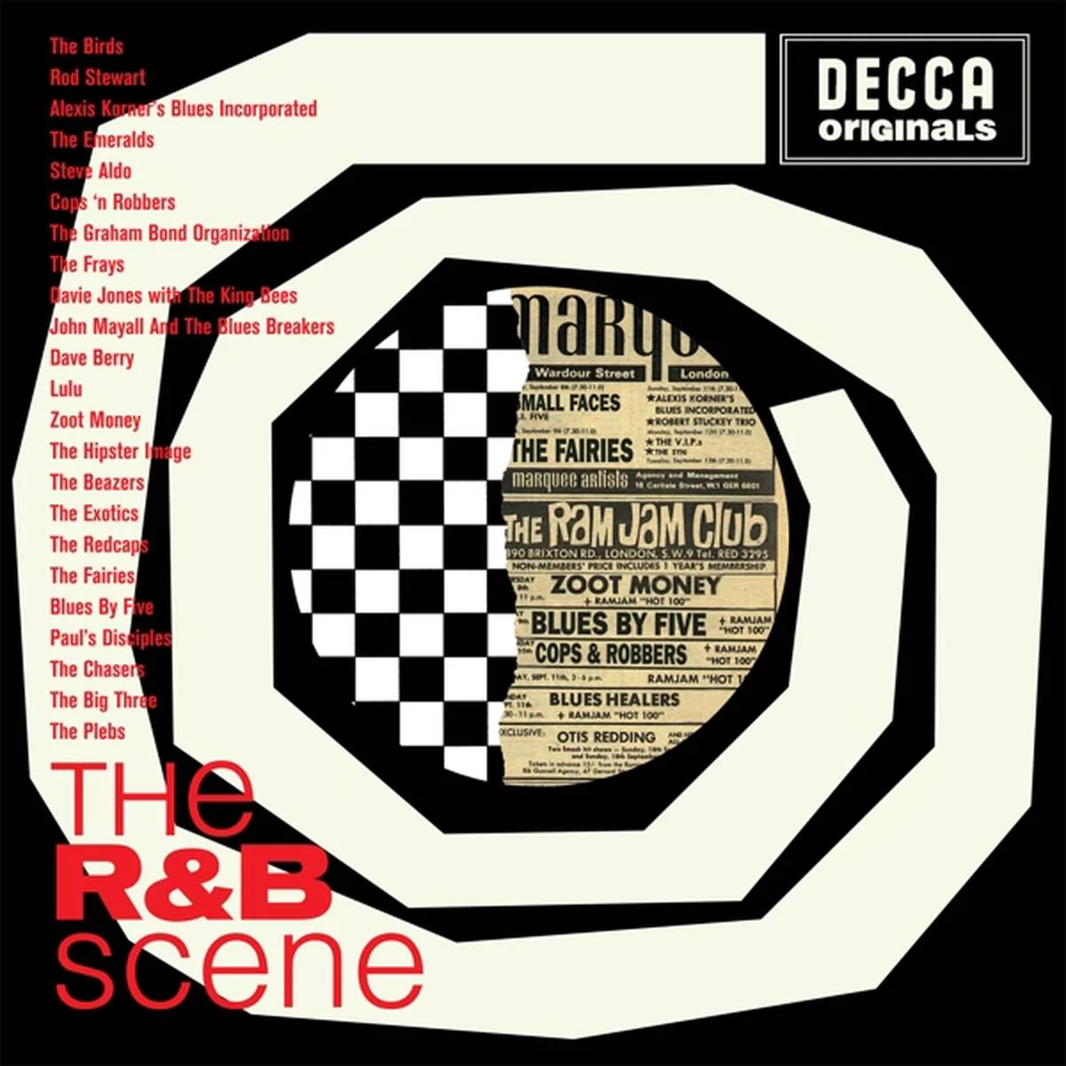 Various Artists - The R Scene (white LP) - Image 2