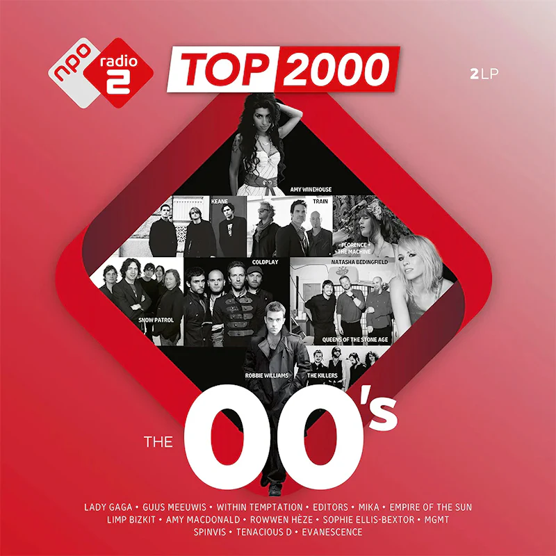 Various Artists - Top 2000 - The 00's (Dracula Red Vinyl LP) - Image 2