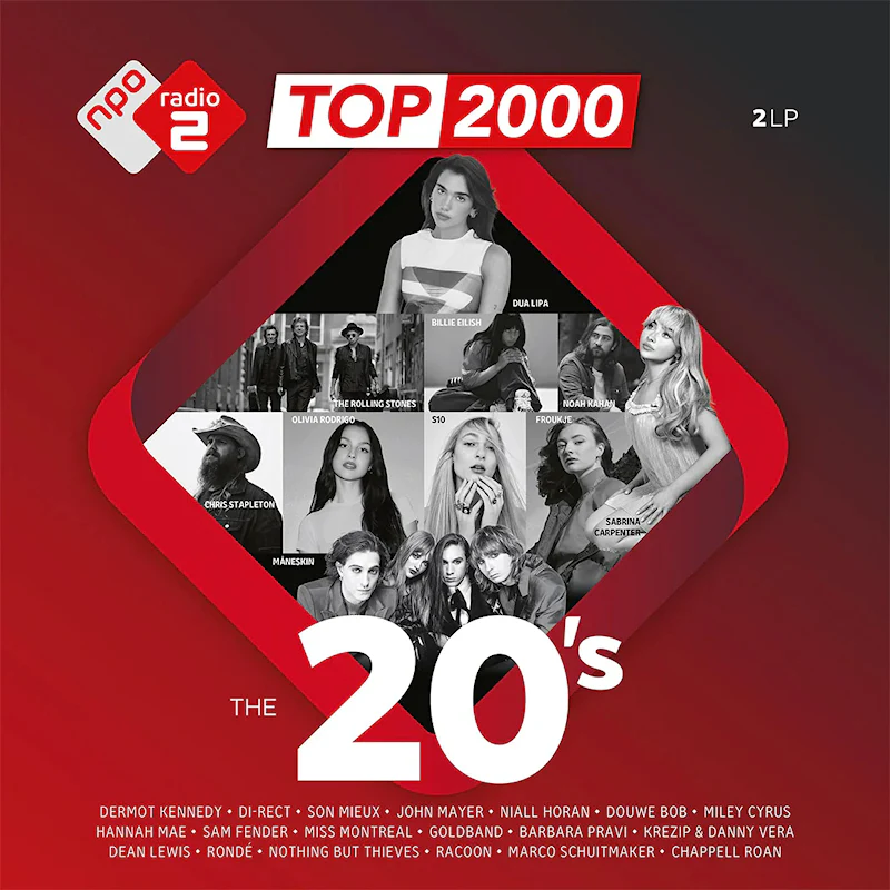 Various Artists - Top 2000 - The 20's (Psychedelic Green Vinyl LP) - Image 2