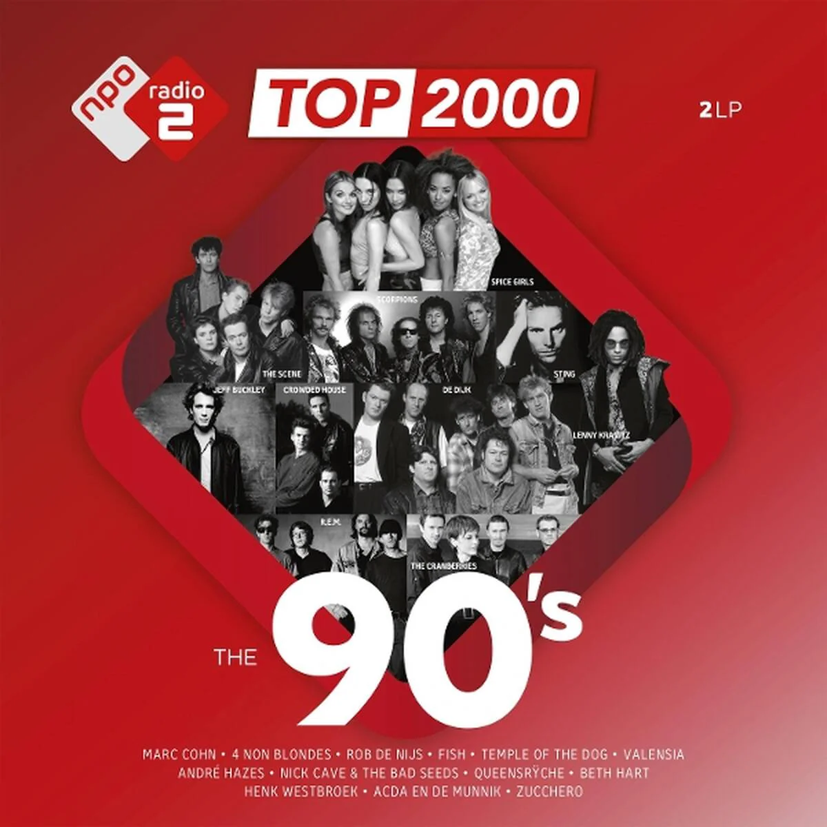 Various Artists - Top 2000 - The 90's (Coloured Vinyl LP) - Image 2