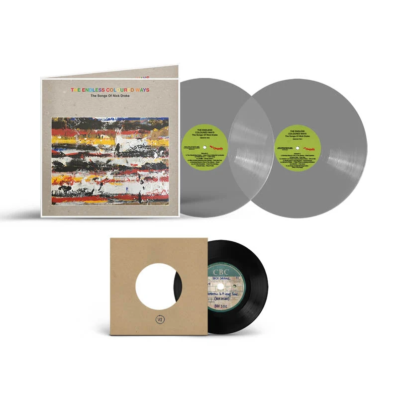 Various - The Endless...: The Songs Of Nick Drake (Grey + 7" (Grey LP) - Image 3