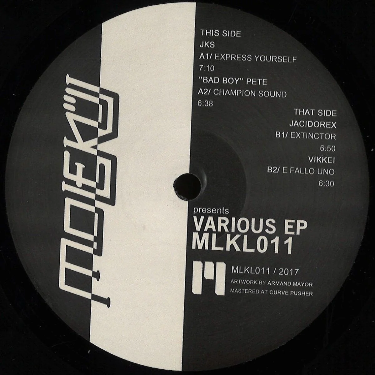 Various  - Various EP MLKL011 (2025 repress 12")