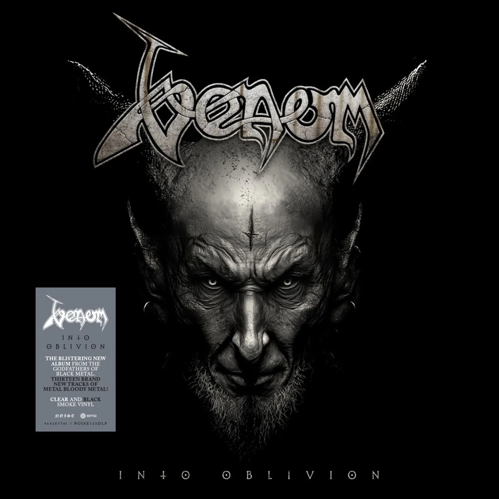 Venom - Into Oblivion (Clear & Black Smoke Vinyl LP) - Image 2
