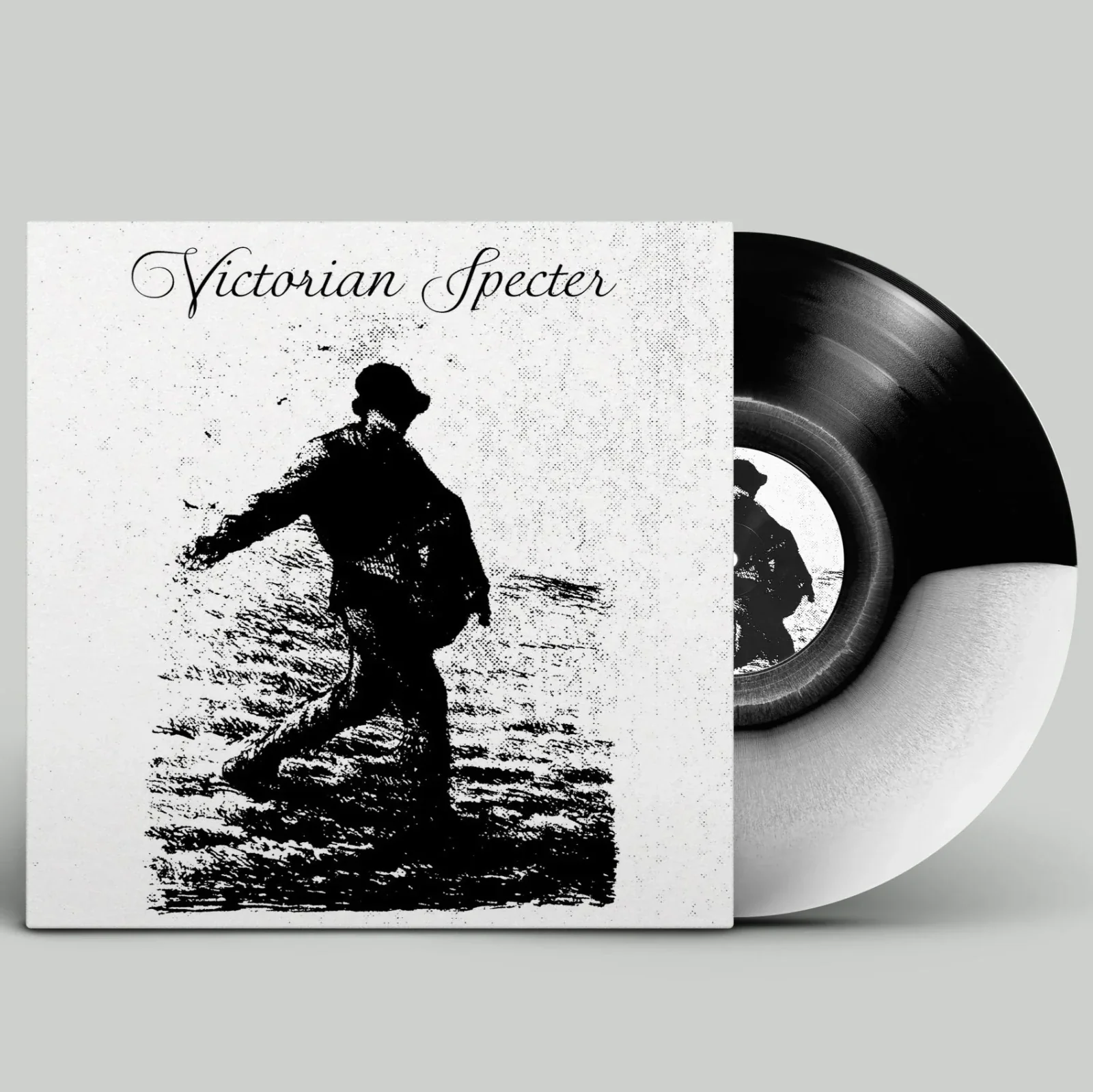 Victorian Specter - The Sower In Open Fields (Black and White Split Vinyl LP)