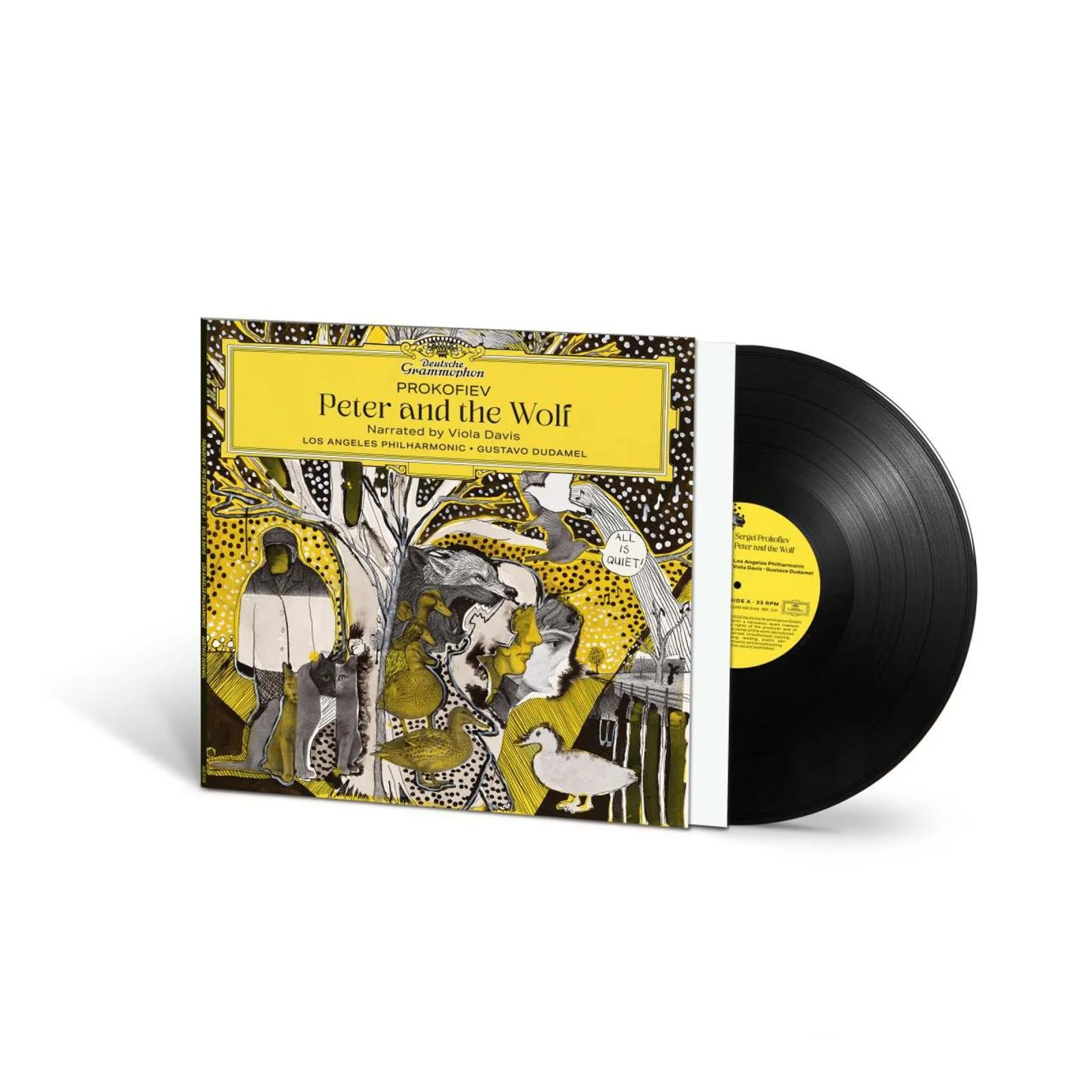 Viola Davis, Los Angeles Philharmonic, Gustavo Dud - Prokofiev: Peter and the Wolf (LP) - Image 2