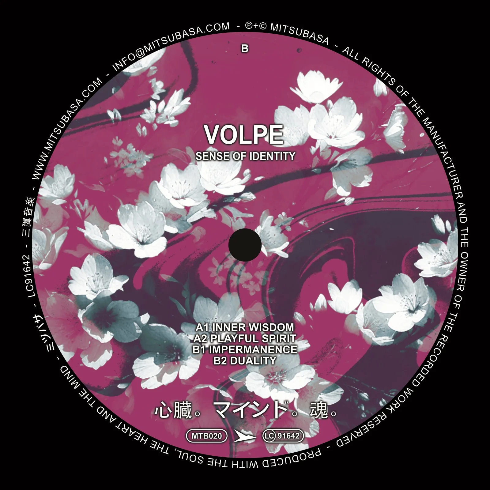 Volpe - Sense Of Identity EP (12") - Image 3