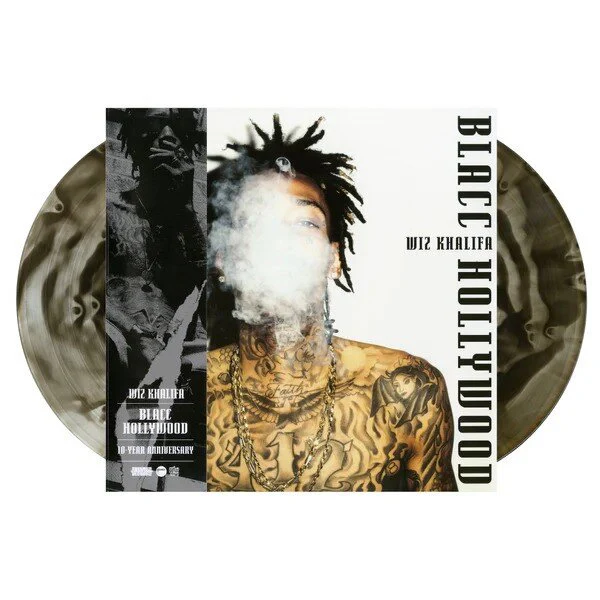 Wiz Khalifa - Blacc Hollywood (Black Ice Vinyl LP) - Image 2