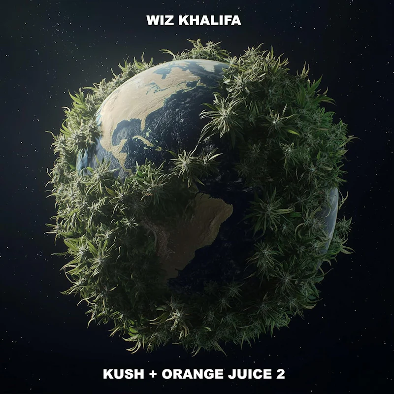 Wiz Khalifa - Kush + Orange Juice 2 (Black and Gold Coloured Vinyl LP) - Image 3