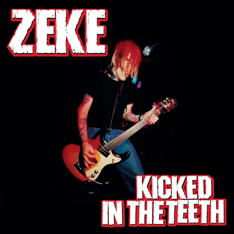 Zeke - Kicked In The Teeth (Crystal Clear & Turquoise Marbled Vinyl LP) - Image 2
